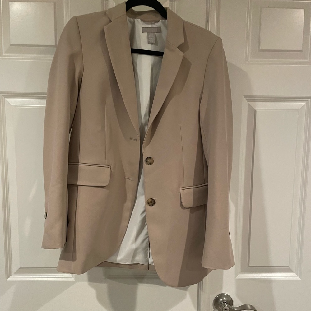 Relaxed fit blazer